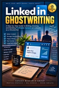 LinkedIn Ghostwriting: A Step by Step Guide to Writing, Growing and Building Profitable Careers on LinkedIn as a Ghostwriter cover