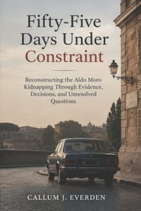 Fifty-Five Days Under Constraint: Reconstructing the Aldo Moro Kidnapping Through Evidence, Decisions, and Unresolved Questions cover