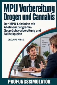 MPU Vorbereitung Drogen und Cannabis: Der MPU-Leitfaden mit Abstinenzprogramm, Gesprächsvorbereitung und Fallbeispielen cover