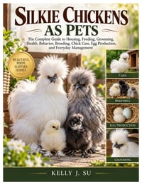 Silkie Chickens as Pets: The Complete Guide to Housing, Feeding, Grooming, Health, Behavior, Breeding, Chick Care, Egg Production, and Everyday Manage cover