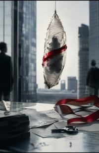 La Crisálida de la Marca Roja: Un thriller psicológico sobre identidad, culpa y la verdad que alguien aprendió a escribir dentro de ella. cover