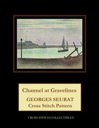 Channel at Gravelines: Georges Seurat Cross Stitch Pattern cover
