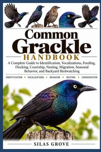 Common Grackle Handbook: A Complete Guide to Identification, Vocalizations, Feeding, Flocking, Courtship, Nesting, Migration, Seasonal Behavior, and B cover