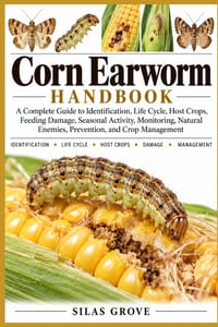 Corn Earworm Handbook: A Complete Guide to Identification, Life Cycle, Host Crops, Feeding Damage, Seasonal Activity, Monitoring, Natural Enemies, Pre cover