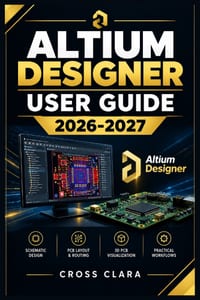 Altium Designer User Guide 2026-2027: Master Schematic Capture, PCB Layout, Component Libraries, Routing, 3D Visualization, Rule Checking, and Manufac cover
