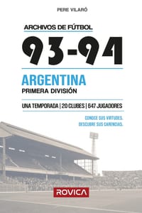 93-94 Argentina - Primera División cover