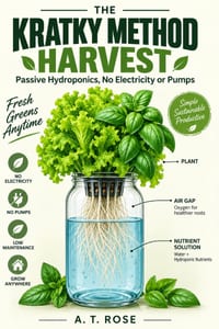 The Kratky Method Harvest: Passive Hydroponics, No Electricity or Pumps cover