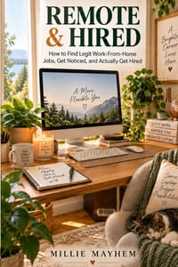 Remote & Hired: How to Find Legit Work- From Home Jobs, Get Noticed & Get Hired cover