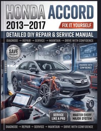 HONDA ACCORD 2013-2017 Detailed DIY Repair & Service Manual: The Definitive Global Guide to Routine Maintenance, Advanced Diagnostics, and Total Overh cover