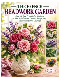 The French Beadwork Garden: Step-by-Step Projects for Crafting Roses, Wildflowers, Leaves, Sprays, and Decorative Floral Displays cover