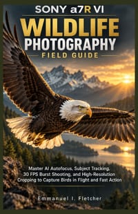 Sony a7R VI Wildlife Photography Field Guide: Master AI Autofocus, Subject Tracking, 30 FPS Burst Shooting, and High-Resolution Cropping to Capture Bi cover