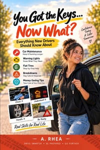 You Got the Keys...Now What?: Everything New Drivers Should Know About Car Maintenance, Warning Lights, Flat Tires & Breakdowns cover