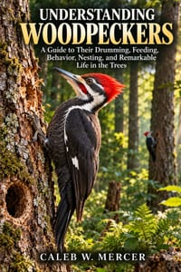 Understanding Woodpeckers: A Guide to Their Drumming, Feeding, Behavior, Nesting, and Remarkable Life in the Trees cover