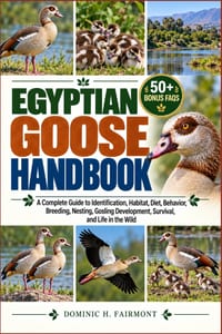 Egyptian Goose Handbook: A Complete Guide to Identification, Habitat, Diet, Behavior, Breeding, Nesting, Gosling Development, Survival, and Life in th cover