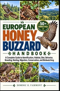 European Honey Buzzard Handbook: A Complete Guide to Identification, Habitat, Diet, Behavior, Breeding, Nesting, Migration, Conservation, and Birdwatc cover