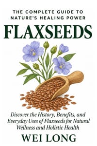 Flaxseeds: The Complete Guide to Nature's Healing Power: Discover the History, Benefits, and Everyday Uses of Flaxseeds for Natural Wellness and Holis cover