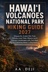 Hawaiʻi Volcanoes National Park Hiking Guide 2027: Kīlauea Iki, Crater Rim Trail, Nāhuku Lava Tube, Mauna Loa & Volcanic Landscapes wit cover