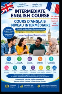 Cours d'anglais parlé: Pour les étudiants, apprenants et enseignants francophones cover