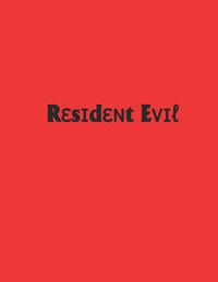 Resident Evil 2026: Screenplay cover