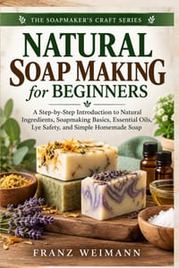 Natural Soap Making for Beginners: A Step-by-Step Introduction to Natural Ingredients, Soapmaking Basics, Essential Oils, Lye Safety, and Simple Homem cover
