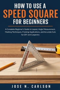 How to Use a Speed Square for Beginners: A Complete Beginner's Guide to Layout, Angle Measurement, Marking Techniques, Framing Applications, and Accur cover
