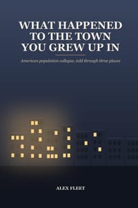 What Happened to the Town You Grew Up In: A Short Book About American Population Collapse, Told Through Three Places cover