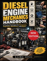 Diesel Engine Mechanics Handbook: A Practical Techniques for Fuel Systems, Diagnostics, Maintenance, and Repairs cover