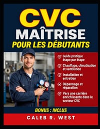 CVC Maîtrise pour les débutants: Guide pratique du chauffage, de la climatisation, de la ventilation, de l'installation, de l'entretien et de la répar cover