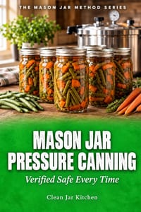 Mason Jar Pressure Canning: Verified Safe Every Time cover