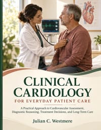 Clinical Cardiology For Everyday Patient Care: A Practical Approach to Cardiovascular Assessment, Diagnostic Reasoning, Treatment Decisions, and Long- cover