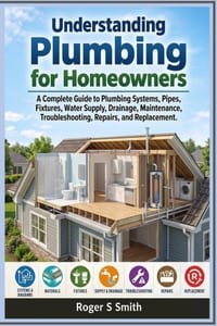 Understanding Plumbing for Homeowners: A Complete Guide to Plumbing Systems, Pipes, Fixtures, Water Supply, Drainage, Maintenance, Troubleshooting, Re cover