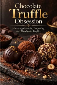 Chocolate Truffle Obsession: Mastering Ganache, Tempering, and Handmade Truffles cover
