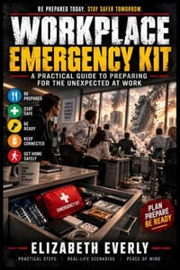 Workplace Emergency Kit: basic supplies for office or work cover