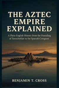 The Aztec Empire Explained: A Plain-English History from the Founding of Tenochtitlán to the Spanish Conquest cover
