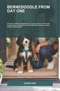 Bernedoodle from Day One: A Positive, Week-by-Week Puppy Training Plan for Potty and Crate Success, Calm Manners, Confident Socialization, and a Stron cover