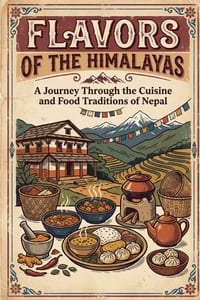 Flavors of the Himalayas A Journey Through the Cuisine and Food Traditions of Nepal cover