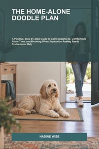 The Home-Alone Doodle Plan: A Positive, Step-by-Step Guide to Calm Departures, Comfortable Alone Time, and Knowing When Separation Anxiety Needs Profe cover