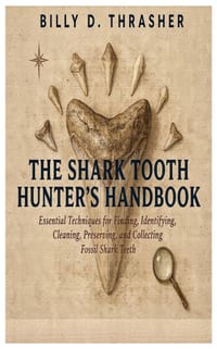 The Shark Tooth Hunter's Handbook: Essential Techniques for Finding, Identifying, Cleaning, Preserving, and Collecting Fossil Shark Teeth cover