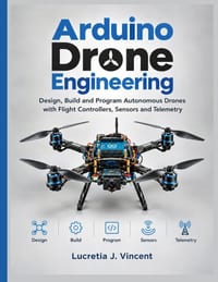 Arduino Drone Engineering: Design, Build and Program Autonomous Drones with Flight Controllers, Sensors and Telemetry cover