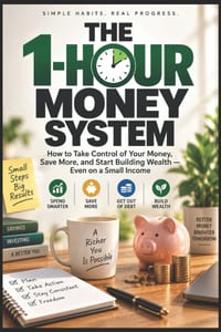 The 1-Hour Money System: How to Take Control of Your Money, Save More, and Start Building Wealth - Even on a Small Income cover