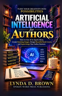 Artificial Intelligence For Authors: How to use AI to Spark Ideas, Create Stunning Images, Design Beautiful Book Covers, and Supercharge Your Author B cover