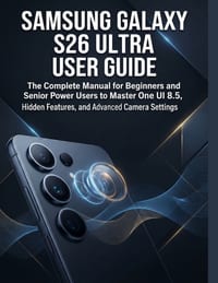 Samsung Galaxy S26 Ultra User Guide: The Complete Manual for Beginners and Senior Power Users to Master One UI 8.5, Hidden Features, and Advanced Came cover