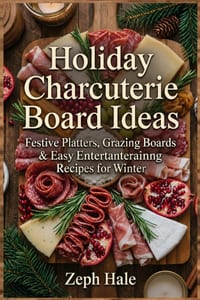 Holiday Charcuterie Board Ideas: Festive Platters, Grazing Boards & Easy Entertaining Recipes for Winter cover