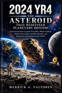 2024 Yr4: The Asteroid That Redefined Planetary Defense: From Earth Scare to Lunar Near-Miss, Webb Tracking, Orbital Uncertainty, Satellite Hazards, a cover