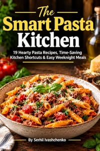 The Smart Pasta Kitchen: 19 Hearty Pasta Recipes, Time-Saving Kitchen Shortcuts & Easy Weeknight Meals cover