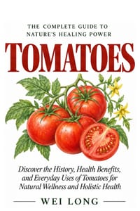 Tomatoes: The Complete Guide to Nature's Healing Power: Discover the History, Health Benefits, and Everyday Uses of Tomatoes for Natural Wellness and cover
