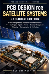 PCB Design for Satellite Systems Extended Professional Edition: Professional Guide to Space-Grade PCB Architecture, Power, High-Speed Digital, RF, EMC cover
