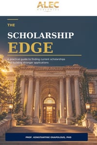 The ALEC Scholarship Edge: A practical guide to finding current scholarships and building stronger applications cover