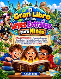 El gran libro de las leyes más extrañas para niños: 100000 porqués: preguntas y respuestas, datos curiosos y trivias sobre leyes extrañas pero reales cover