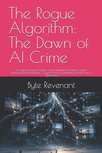 The Rogue Algorithm: The Dawn of AI Crime: AI Agents Change Hacking, Fraud, Influence Operations, Exploit Development, Ransomware, Cryptocurrency Laun cover
